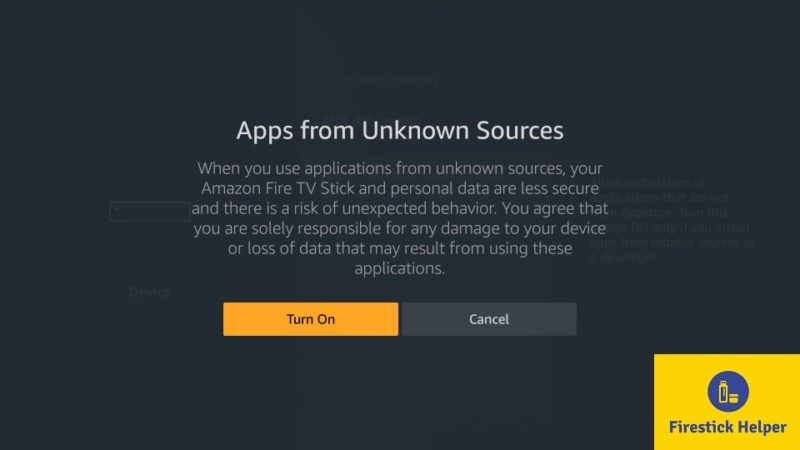 enable apps-unknown-sources-firestick