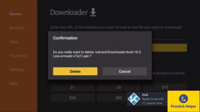 how to install kodi 17.3 on firestick with downloader app