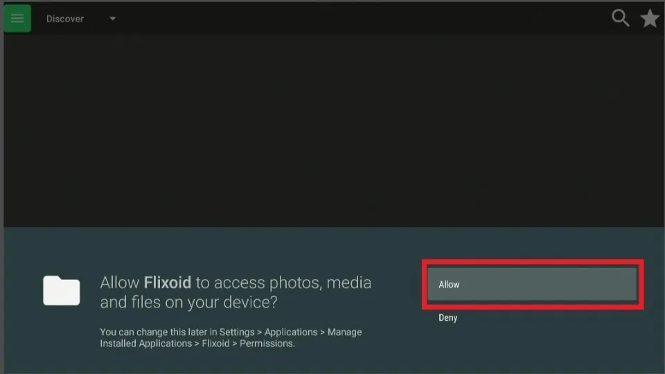 click-allow Flixoid APK